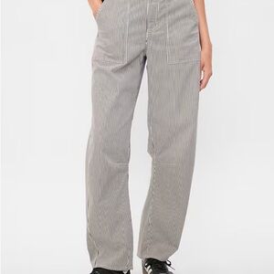 Gap High Rise Barrel Khakis